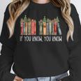 If You Know You Know 6 7 Reading Books Christmas 67 Meme Unisex Sweatshirt