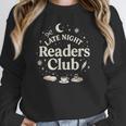 Late Night Readers Club Moon & Stars Book Lover Unisex Sweatshirt