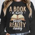 Librarian A Book A Day For Book Lover Reading Library Unisex Sweatshirt
