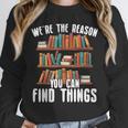 Librarian Reading Books Lover Library Unisex Sweatshirt