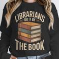 Librarians Do It By The Book Librarian Unisex Sweatshirt