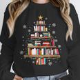 Library Books Christmas Tree Teacher Xmas Snowflake Unisex Sweatshirt Library Books Christmas Tree Teacher Xmas Snowflake Unisex Sweatshirt