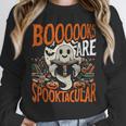 Library Halloween Book Lover Ghost With Books Unisex Sweatshirt
