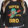 Little Cute Superhero Brother Comic Book Baby Bro Unisex Sweatshirt