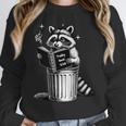 I Love Trashy Book Club Raccoon No Shelf Control Weirdcore Unisex Sweatshirt