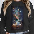 Magical Book Floral Coffee Books Nature Fantasy Unisex Sweatshirt Magical Book Floral Coffee Books Nature Fantasy Unisex Sweatshirt