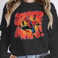 Marvel Spider-Man Peter Parker Comic Book Letter Logo Unisex Sweatshirt