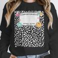 Matching Group Halloween Teacher Composition Book Notebook Unisex Sweatshirt