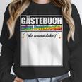 Meine Jugendweihe Guest Book Colourful Wir Waren Dabei MäDchen German Unisex Sweatshirt