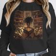 Melanin Afro Women Educated Reading Book History Unisex Sweatshirt Melanin Afro Women Educated Reading Book History Unisex Sweatshirt