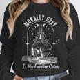 Morally Grey Book Lover Morally Grey Is My Favorite Color Unisex Sweatshirt