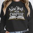 New Year New Chapter Happy New Year 2025 Book Unisex Sweatshirt