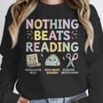 Nothing Beats Reading Book Librarian Across America Kids Unisex Sweatshirt
