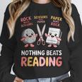 Nothing Goes Beyond Reading Rock Paper Scissors Book Unisex Sweatshirt Nothing Goes Beyond Reading Rock Paper Scissors Book Unisex Sweatshirt