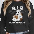 October Reading And Library Awareness Books And Boos Unisex Sweatshirt