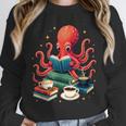Octopus Reading Books Tea Coffee Unisex Sweatshirt Octopus Reading Books Tea Coffee Unisex Sweatshirt