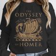Odisea Soulz Iliad Odyssey Homer Ancient Greek History Book Odyssey Small Unisex Sweatshirt