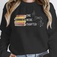 One More Chapter Sign Language Deaf Reading Book Lover Unisex Sweatshirt