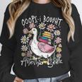 Oops I Bought Another Book Goose Bookish Unisex Sweatshirt