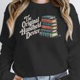 The Original Handheld Device Book Fair Book Lover Unisex Sweatshirt