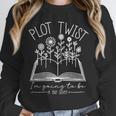 Plot Twist I'm Going To Be A Big Sister Literary Book Kids Unisex Sweatshirt