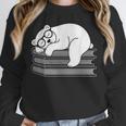 Polar Bear Reading Book Pajama Sleep Unisex Sweatshirt Polar Bear Reading Book Pajama Sleep Unisex Sweatshirt