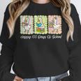 Preppy 100 Days Of School Goose Coffee Books Teacher Life Unisex Sweatshirt Preppy 100 Days Of School Goose Coffee Books Teacher Life Unisex Sweatshirt