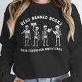 Read Banned Book Lover Forbidden Knowledge Reading Teacher Unisex Sweatshirt