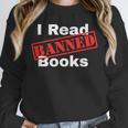 I Read Banned Books Censored Red Stamp Reading Librarian Unisex Sweatshirt I Read Banned Books Censored Red Stamp Reading Librarian Unisex Sweatshirt