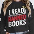 I Read Banned Books Defiant And Bold Unisex Sweatshirt
