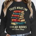 I Read Books Bookworm Halloween Unisex Sweatshirt I Read Books Bookworm Halloween Unisex Sweatshirt