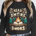 Read More Books Camping Outdoors Travel Campfire Smores Unisex Sweatshirt