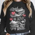 Read Books Be Kind Stay Weird Skeleton Heart Reading Alt Unisex Sweatshirt Read Books Be Kind Stay Weird Skeleton Heart Reading Alt Unisex Sweatshirt
