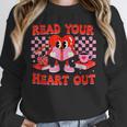 Read Your Heart Out Valentine Reading Book Kid Teacher Unisex Sweatshirt Read Your Heart Out Valentine Reading Book Kid Teacher Unisex Sweatshirt