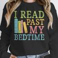 I Read Past My Bedtime Book Quote Humor Unisex Sweatshirt