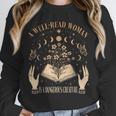 A Well Read Woman Is A Dangerous Creature Reading Book Lover Unisex Sweatshirt