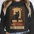 The Reader Cat Book Reading Halloween Tarot Card Unisex Sweatshirt The Reader Cat Book Reading Halloween Tarot Card Unisex Sweatshirt