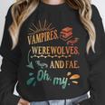 Readers Books Lovers BFF Books Club Paranormal Romance Reading Book Vampires Werewolves & Fae -Adults Short Sleeve Unisex Sweatshirt Readers Books Lovers BFF Books Club Paranormal Romance Reading Book Vampires Werewolves & Fae -Adults Short Sleeve Unisex Sweatshirt