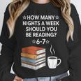 Reading 6-7 Six Seven Meme English Teacher Book Lover Unisex Sweatshirt