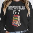 Reading Book Teacher 67 Six Seven Meme Unisex Sweatshirt