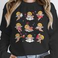 Reading Cupids Books Valentine's Day Teachers Book Lovers Unisex Sweatshirt Reading Cupids Books Valentine's Day Teachers Book Lovers Unisex Sweatshirt