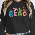 Reading DinosaurRex Dino Book Lover Unisex Sweatshirt Reading DinosaurRex Dino Book Lover Unisex Sweatshirt