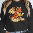 Reading Dragon Book Lover Bookworm Reader Unisex Sweatshirt