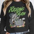 Reading Trash Racoon Bookworm Bookish Librarian Book Lover Unisex Sweatshirt Reading Trash Racoon Bookworm Bookish Librarian Book Lover Unisex Sweatshirt