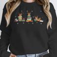 Reindeer Reading Books Christmas Library Classroom Unisex Sweatshirt Reindeer Reading Books Christmas Library Classroom Unisex Sweatshirt