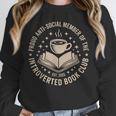 Retro Proud Introverted Book Club Anti Social Reader Unisex Sweatshirt Retro Proud Introverted Book Club Anti Social Reader Unisex Sweatshirt