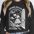 Retro Trendy Bookish Book Lover Reading Quotes Leaving Reality Entering Fiction -Adults Small Short Sleeve T-Shirt Unisex Sweatshirt Retro Trendy Bookish Book Lover Reading Quotes Leaving Reality Entering Fiction -Adults Small Short Sleeve T-Shirt Unisex Sweatshirt