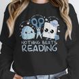 Rock Paper Scissors Nothing Beats Reading Book Lover Unisex Sweatshirt