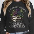 Romance Book Shirt Emotionally Attached Fictional Characters Unisex Sweatshirt Romance Book Shirt Emotionally Attached Fictional Characters Unisex Sweatshirt