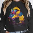 Rubber Duck Rubber Duckie Reading Book Rubber Duckling Unisex Sweatshirt